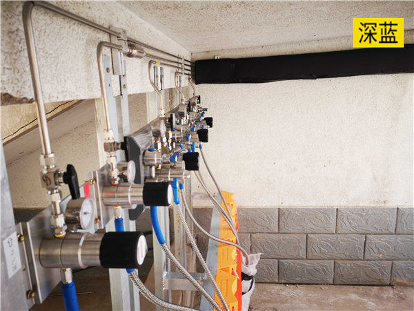 德州大學氫氣氣瓶減壓系統圖片